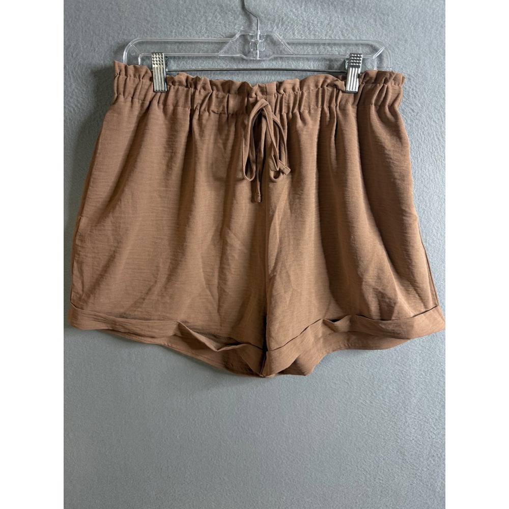 YOZY Casual Shorts Women's Extra‎ Large Drawstring Waist Comfy Lounge NWT
